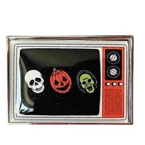 Halloween III Enamel Pin: Season of the Witch Masks, Horror Movie Gift TV ghost